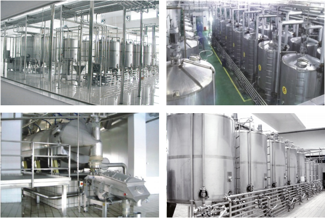 Liquid Milk / Beverage / Milk Powder Machinery